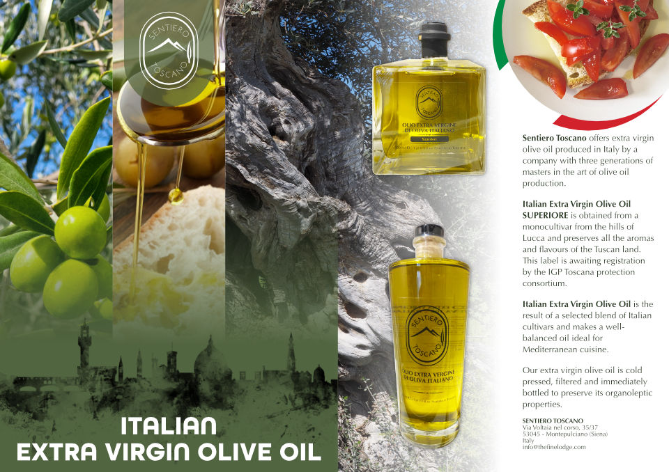 Olio di oliva extravergine Sentiero Toscano